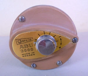 Vintage Abu Garcia 3000 Ambassadeur Reel Bass Fishing - Made In Sweden - - Picture 1 of 8