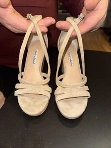 Suede Wedge Heel - Picture 1 of 4