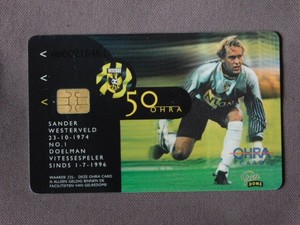 OHRA Gelre Dome Card used - Speed / Sander Westerveld Football Keeper