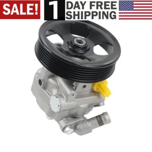 Power Steering Pump 34430-SC011 w/ Pulley Fits 2011-2013 Subaru Forester H4 2.5L - Bild 1 von 12