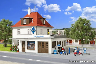 Kibri H0 38202 - Wohnhaus mit Werkstatt  Bausatz  Neuware - Bild 1 von 4