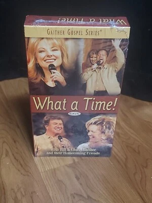 New What a Time! by Bill & Gloria Gaither & Their Homecoming Friends VHS - Image 1 of 3