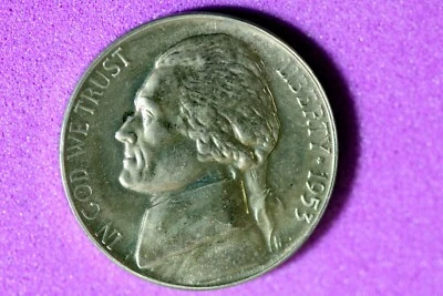 ESTATE FIND 1953 Proof Jefferson Nickel #M8001 - Image 1 of 2
