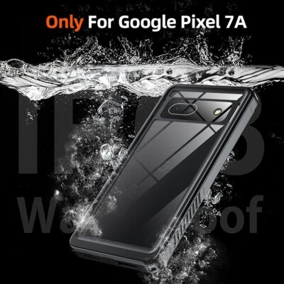 Funda impermeable a prueba de golpes para Google Pixel 7a cubierta submarina protector de pantalla Foto 1 de 4