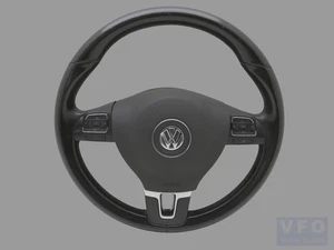Lenkrad Lederlenkrad Multifunktion MFL VW Tiguan 5N Touran 1T3 Amarok CC - Bild 1 von 12