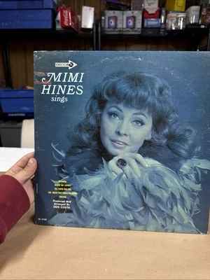 Mimi Hines – Sings LP 1967 Decca DL 4799 – Vocal Jazz Pop Album - Imagem 1 de 2
