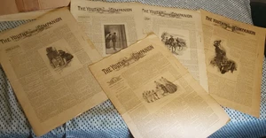 BUNDLE OF VINTAGE MAGAZINES-THE YOUTH'S COMPANION-SCIENTIFIC AMERICA-HARPER1800 - Picture 1 of 5