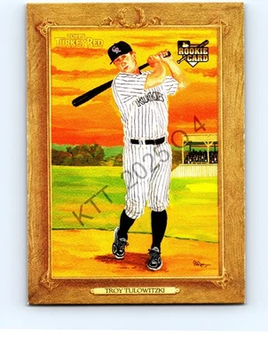 Troy Tulowitzki #163 Colorado Rockies 2007 Topps Turkey Red Near Mint or Better - Image 1 of 2