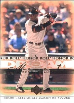 2002 Upper Deck Honor Roll #54 Barry Bonds NM - Image 1 of 2
