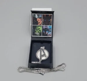 Avengers Assemble Pendant Marvel Necklace 23" Stainless Steel Thor Ironman Hulk - Picture 1 of 12
