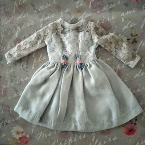 Tammy Chan Original Conjunto "Roadshow" Azul Claro Encaje Vestido Retro Showa - Imagen 1 de 9