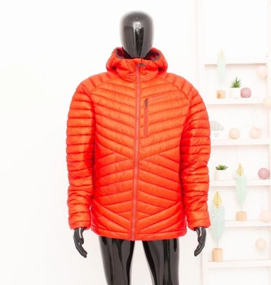 Chaqueta con capucha Black Diamond Approach Down roja acolchada ligera para hombre XL Foto 1 de 4