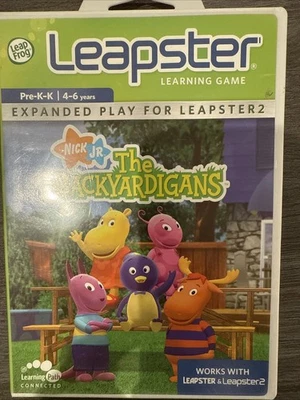 Leapster Nick Jr. The Backyardigans Learning Game Leap Frog Pre-K to K 2006 - Image 1 of 4