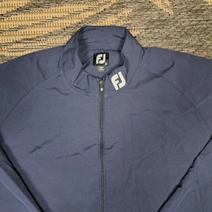 FootJoy Sweater Men’s Large 1/4 Zip Performance Golf Tour Collar Zip Pocket - Picture 1 of 8