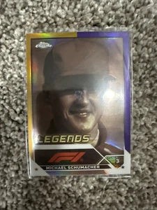2023 Topps Chrome F1 Michael Schumacher Purple and Gold  - Picture 1 of 1
