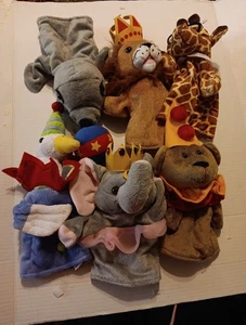 Murdock & Ross Hand Puppet Circus  12"Puppets Show Stage Restoration Hardware - Picture 1 of 23