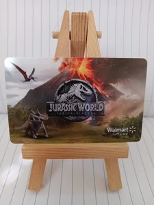 Walmart gift card no $ value on card JURASSIC WORLD - Picture 1 of 1
