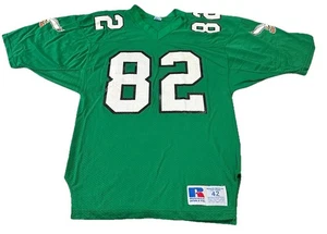 Vintage Philadelphia Eagles Mike Quick 82 Jersey Mens 42 RUSSELL Tag USA Made - Picture 1 of 13