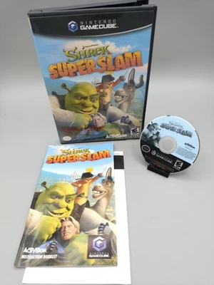 Shrek SuperSlam GameCube CIB Nintendo Complete w/ Manual  DreamWorks - Image 1 of 2