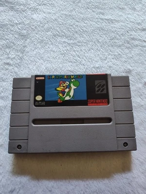 Super Mario World SNES Cartridge Only - Tested Works! Clean Cartridge - Image 1 of 2