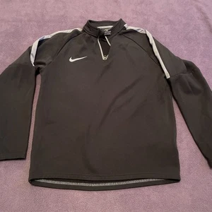 Boys Girls dri-fit Nike training Top Size L large 147-158Cm 12-13yrs. Black - Picture 1 of 9