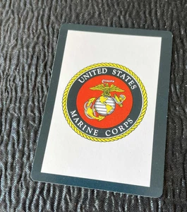 Una carta de juego del Cuerpo de Marines de los Estados Unidos Joker Art Hoyle - Imagen 1 de 2