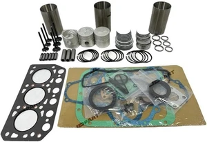 All-new K3M Overhaul Rebuild Kit Compatible For Mitsubishi K3M Engine,Cub Cadet - Picture 1 of 3