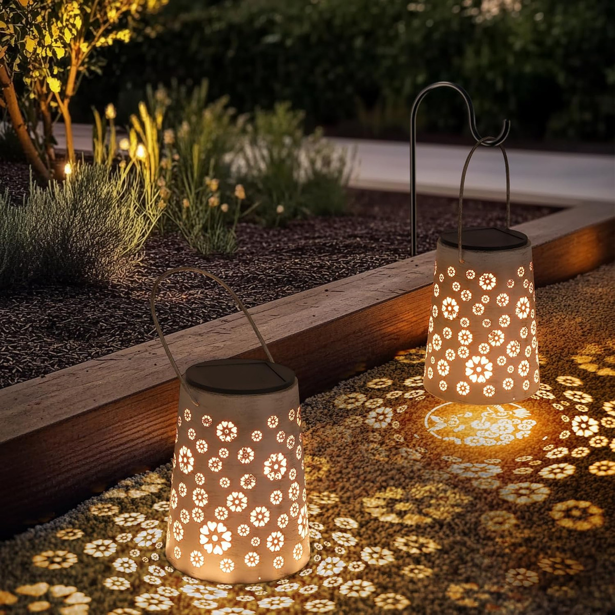 Auto Accensione Spegnimento Lampade Solari Da Esterno Pezzi