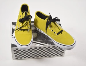 NUEVO EN CAJA Para Hombres Vans Patín Auténticos Zapatos Medianos $70 9 Heritage Amarillo Mostaza - Imagen 1 de 6