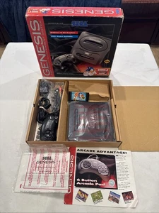 Consola Sega Genesis Modelo 2 En Caja Original Sonic 2 Modelo Probado FUNCIONA CON Juego - Imagen 1 de 15