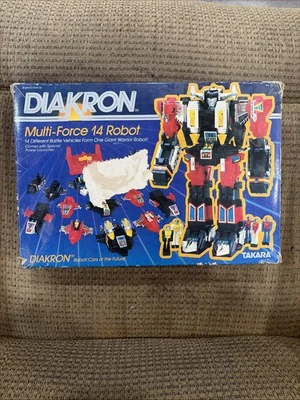 Robot Dakron Multi Force 14 1983 completo vintage Foto 1 de 3