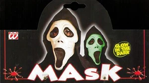 MASCHERA CARNEVALE HALLOWEEN, TIPO SCREAM, SCARY MOVIE, MASK WIDMANN - TONZANI - - Imagen 1 de 1