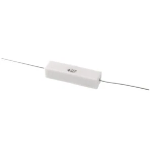 Draht-Widerstand 100 Ohm 5W 5% 9,4x9,4x22mm - Bild 1 von 1