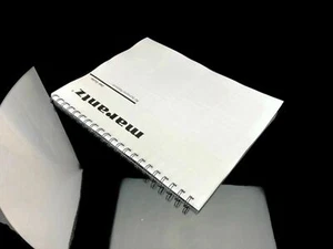 Manual de usuario del propietario de Marantz para SR8500 SR7500 receptor AV envolvente cine en casa - Imagen 1 de 2