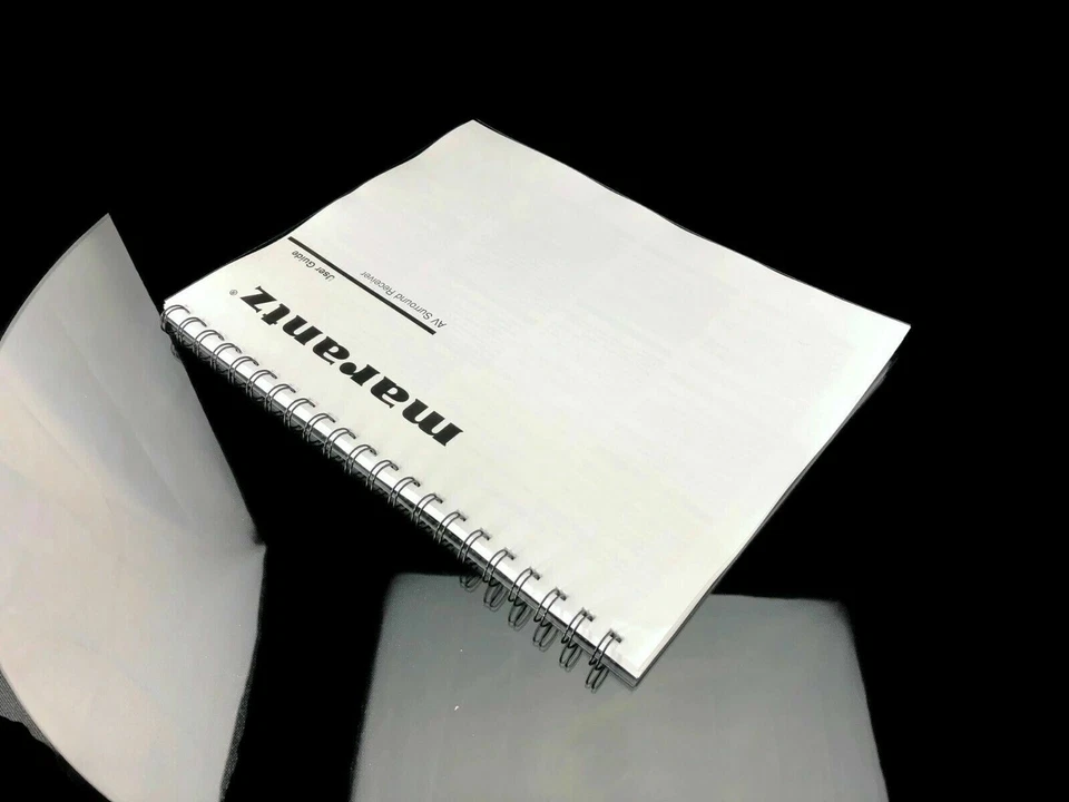 Marantz Owner User Manual For SR8500 SR7500 Surround AV Receiver Home Theater - Image 1 of 2