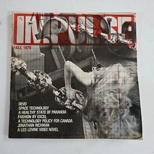 Impulse Magazine Toronto Art Culture Fall 1979 Vintage DEVO Punk Fashion RARE - Picture 1 of 5