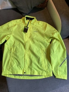 Madison Protec Men's Waterproof Cycling Jacket Medium, Hi-Viz Yellow - Picture 1 of 6