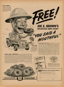 1944 Books You Said A Mouthful Vintage Print Ad Joe E Brown Story Writer - Picture 1 of 9