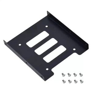 2.5" to 3.5" SSD Metal Hard Drive HDD Mounting Bracket Adapter Dock Bay New - Photo 1/3