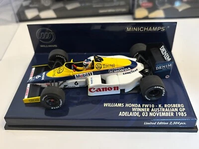 1/43 Minichamps Williams FW10 "Winner Australian GP 1985" Keke Rosberg - Image 1 of 3
