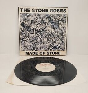 Made of Stone By The Stone Roses 12" Vinyl Record Single 1989 Silvertone VG+/VG