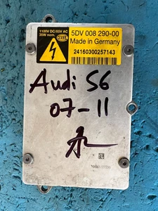 OEM 04-10 AUDI S6, HEADLIGHT XENON BALLAST MODULE, 5DV 008 290-00 - Picture 1 of 2