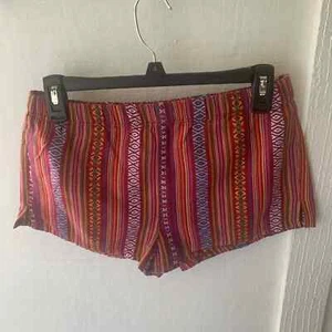 Forever 21 multicolored shorts Women Size Medium - Picture 1 of 6