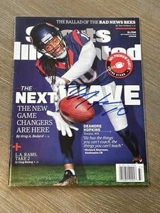 Deandre Hopkins Signed Sports Illustrated Magazine Auto COA - Picture 1 of 3