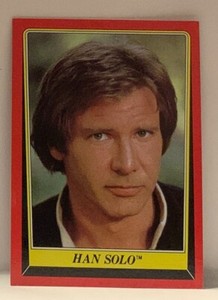 Han Solo 1983 Topps Star Wars Return of the Jedi # 4