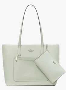 NWT Kate Spade Staci Tote & Wristlet Set (green) - Picture 1 of 1