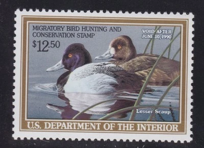 US RW56 $12.50 Duck Hunting Mint VF-XF OG NH SCV $21.50 - Image 1 of 2