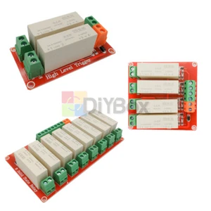 5A 2/4/8 Channel High Level Trigger DC-DC Solid State Relay Module - Picture 1 of 15