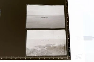 zwei alte Negative - Dampfschiffe - Raddampfer ?   30-40er Jahre ? - Picture 1 of 6