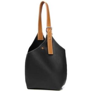 100% Genuine Leather Women's Designer Tote Handbag Bucket Bag Sling Shoulder Bag